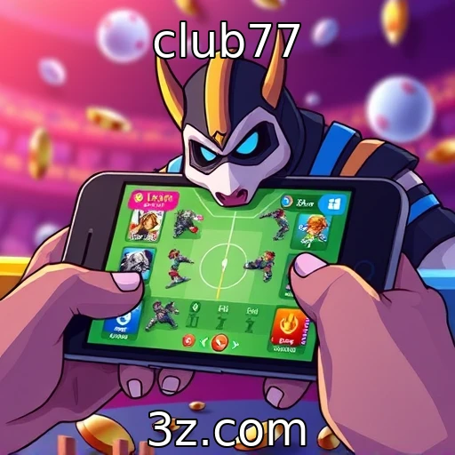 Mercado de jogos mobile e seu crescimento global - club77